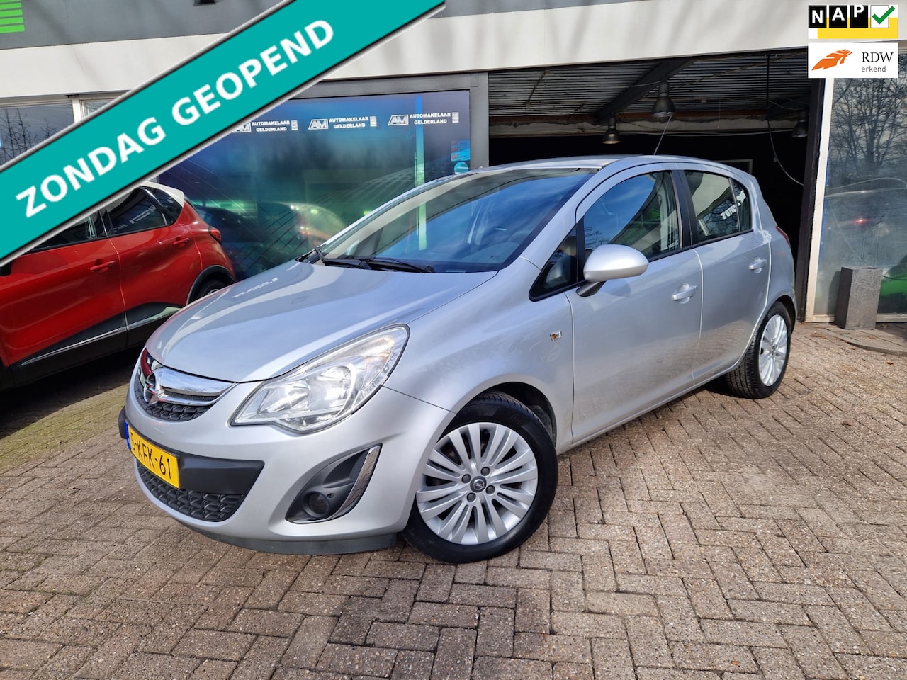 Opel Corsa - 1.4-16V Design Edition | 1E EIGENAAR | 12MND GARANTIE | STOEL-STUURVERWARMING | - AutoWereld.nl