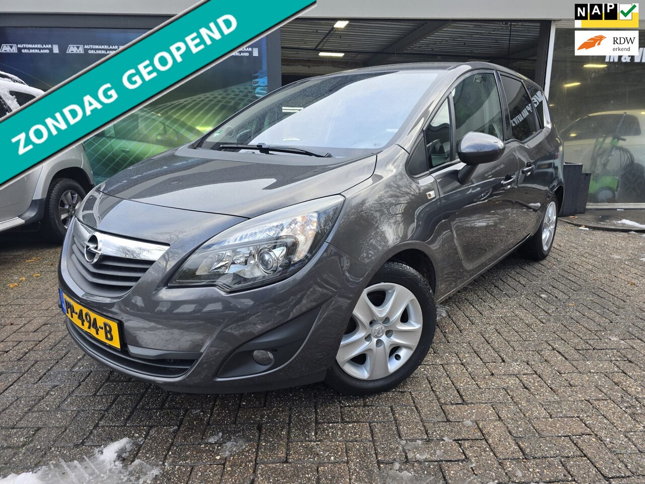 Opel Meriva - 1.4 Cosmo | 2E EIGENAAR | 12MND GARANTIE | CRUISE | FIETSENDRAGER | - AutoWereld.nl