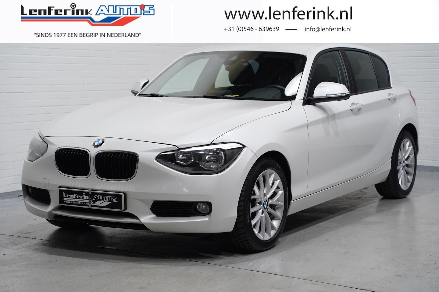 BMW 1-serie - 116i Business Navi PDC Lichtpakket Cruisecontrol Rijklaar! - AutoWereld.nl