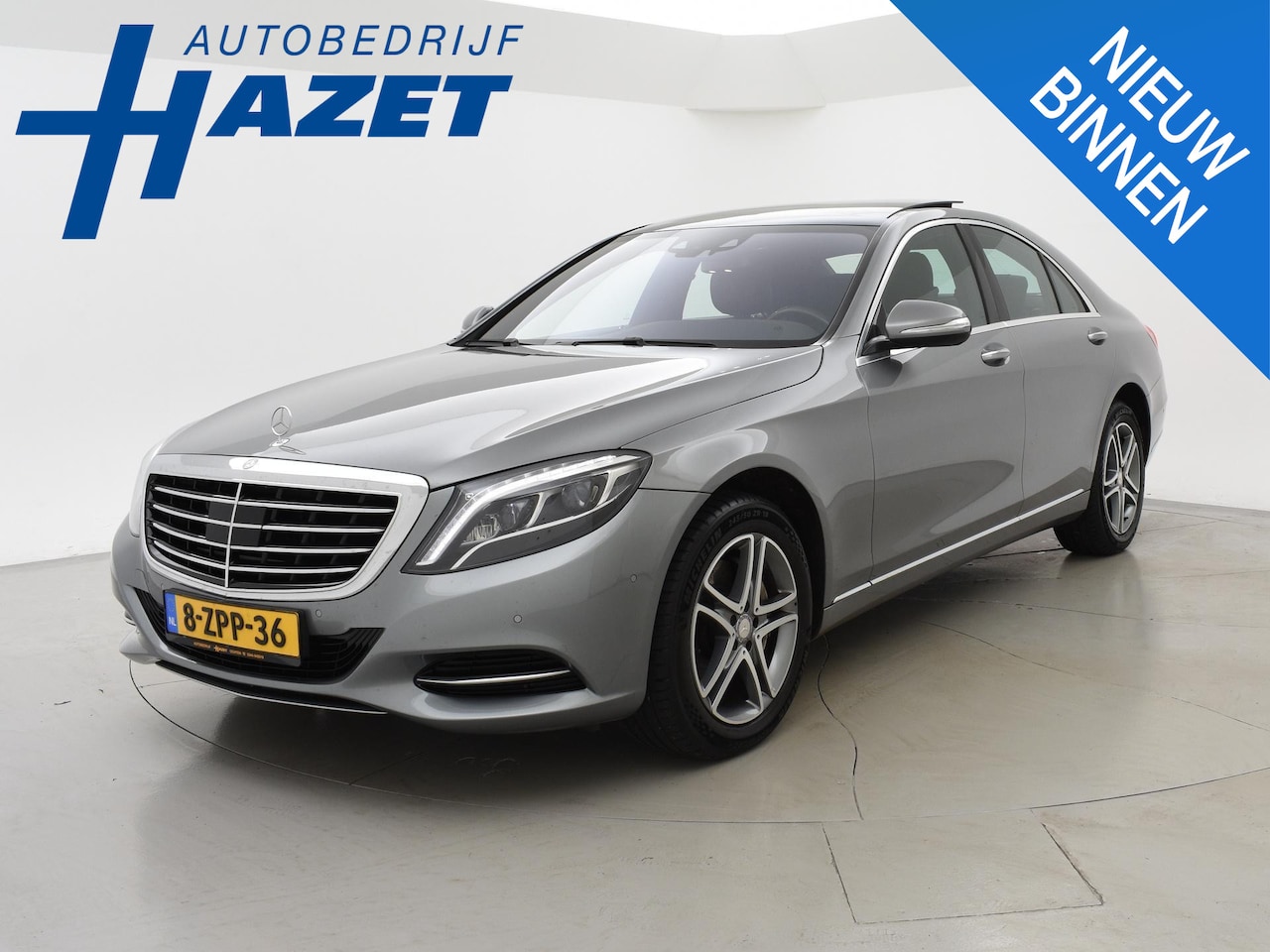 Mercedes-Benz S-klasse - 350 BLUETEC EURO 6 + NACHTZICHT / BURMESTER PANORAMA / SFEERVERLICHTING / TREKHAAK - AutoWereld.nl