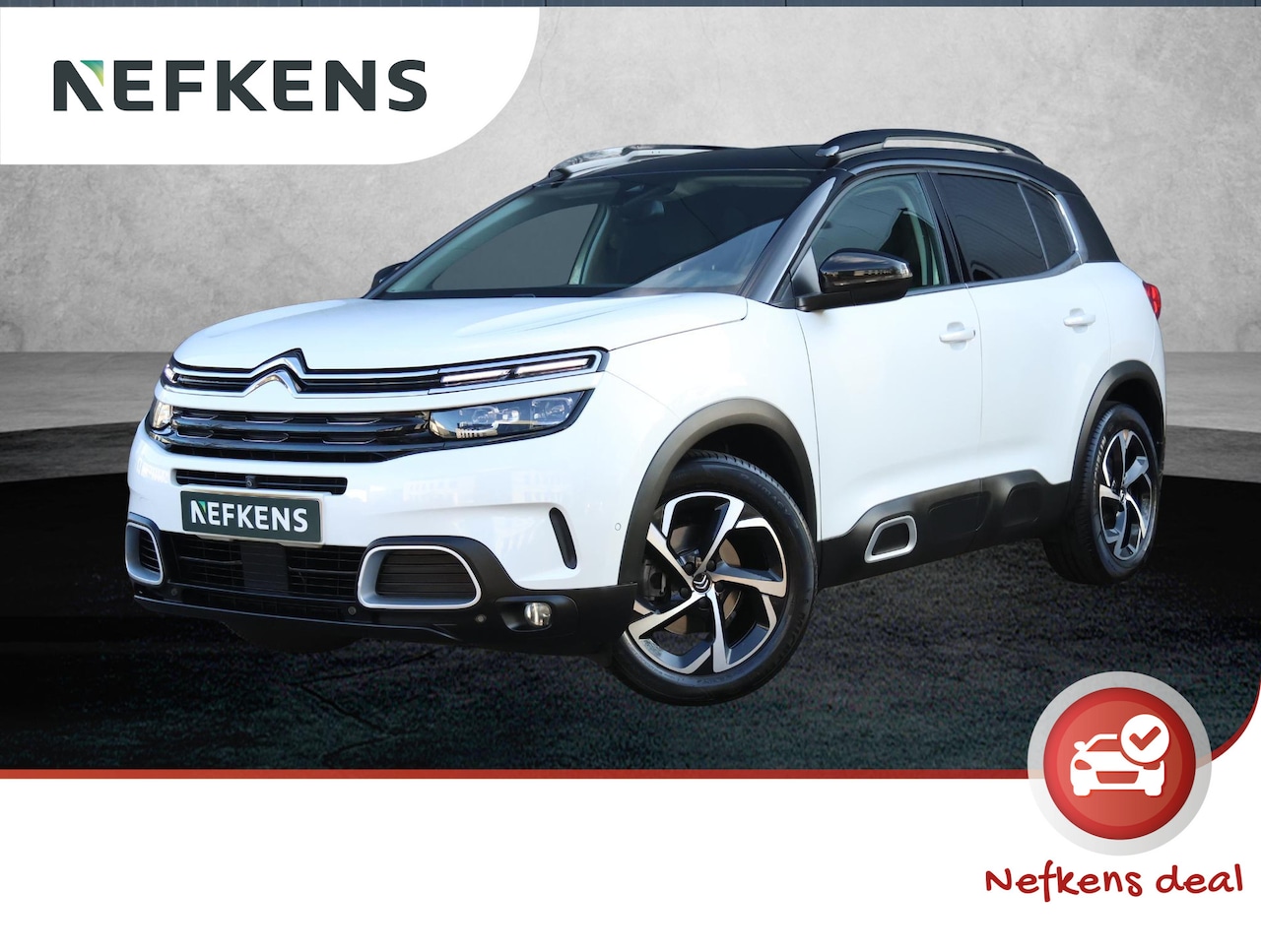 Citroën C5 Aircross - 130pk P.T. Business Plus (2de eig./LEER/Elek.Klep/Blindspot/360Camera/Adapt.Cruise/T.haak/ - AutoWereld.nl