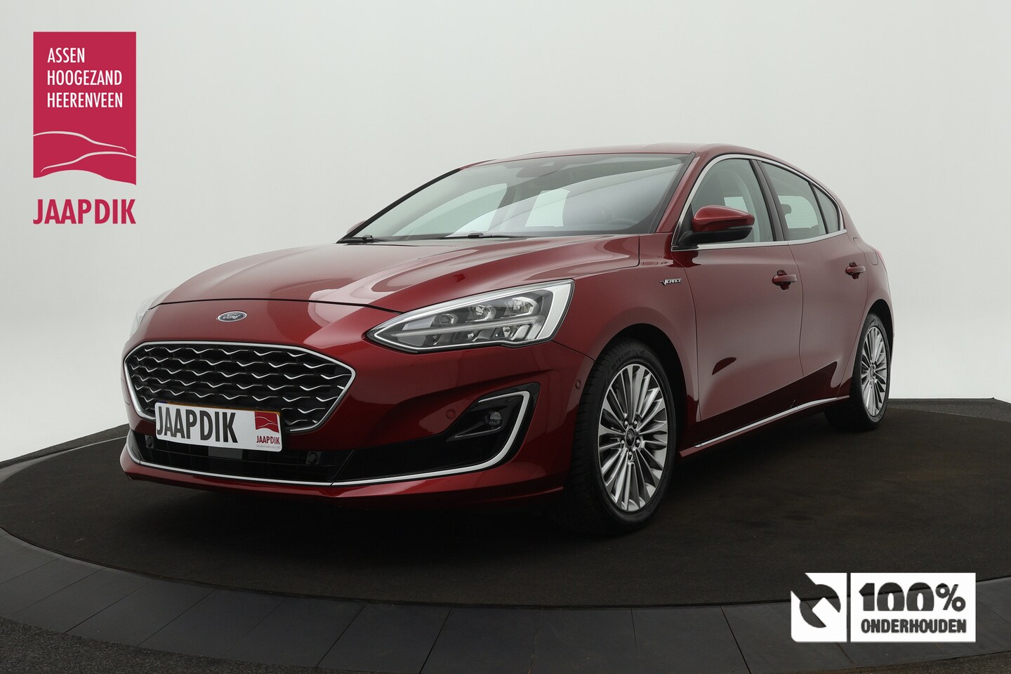 Ford Focus - BWJ 2019 / 1.0 EcoB 126PK Vignale / Leer / Clima / Full LED / Ad. Cruise / Navi / Stoelver - AutoWereld.nl