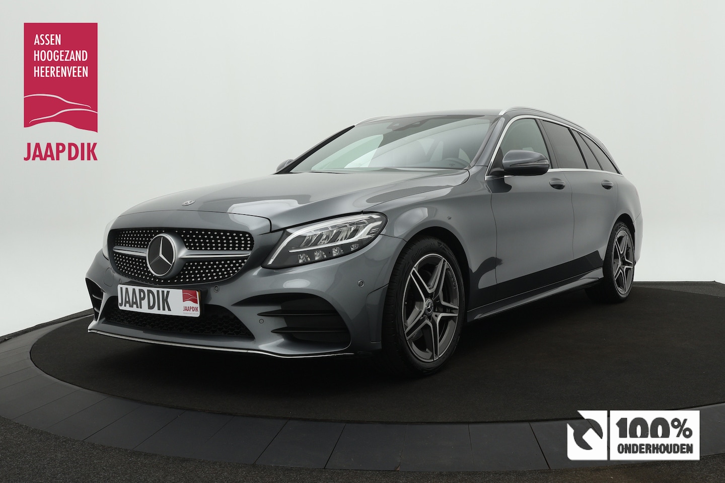 Mercedes-Benz C-klasse Estate - BWJ 1-2019 / 157 PK 180 Business Solution AMG Automaat / VOL!! / Leer / Camera a. Stoelver - AutoWereld.nl