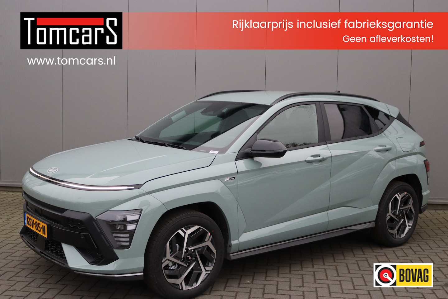 Hyundai Kona - 1.6 GDI HEV Hybrid N Line Navigatie/Camera/Adaptive-cruise/Carplay-android - AutoWereld.nl