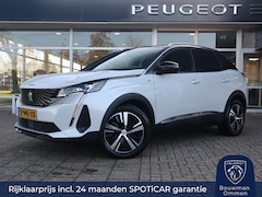 Peugeot 3008 - SUV GT Hybrid 136pk e-DSC6 Automaat, Rijklaarprijs, Navigatie Adaptieve cruise control Cam