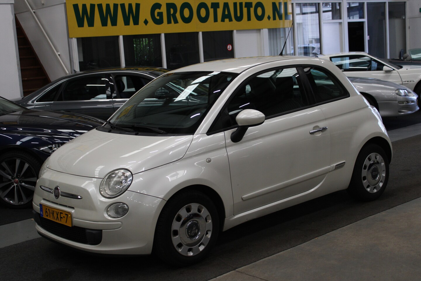 Fiat 500 - 1.2 Pop Automaat Airco, Half leder, Stuurbekrachtiging - AutoWereld.nl