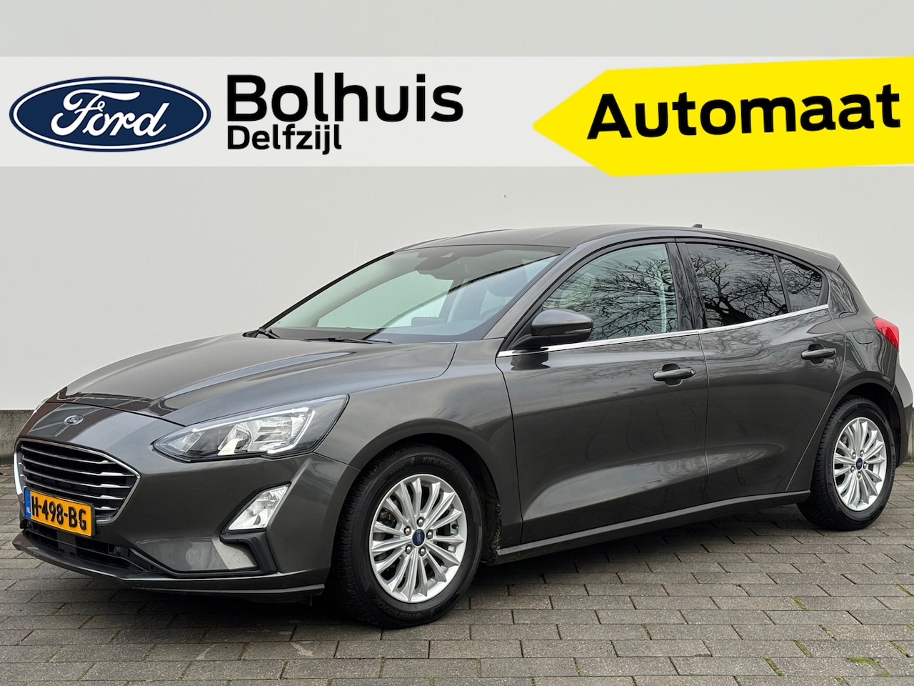 Ford Focus - EcoBoost 125 Titanium Business Automaat | Winterpack | All Season | 100% dealer onderhoude - AutoWereld.nl