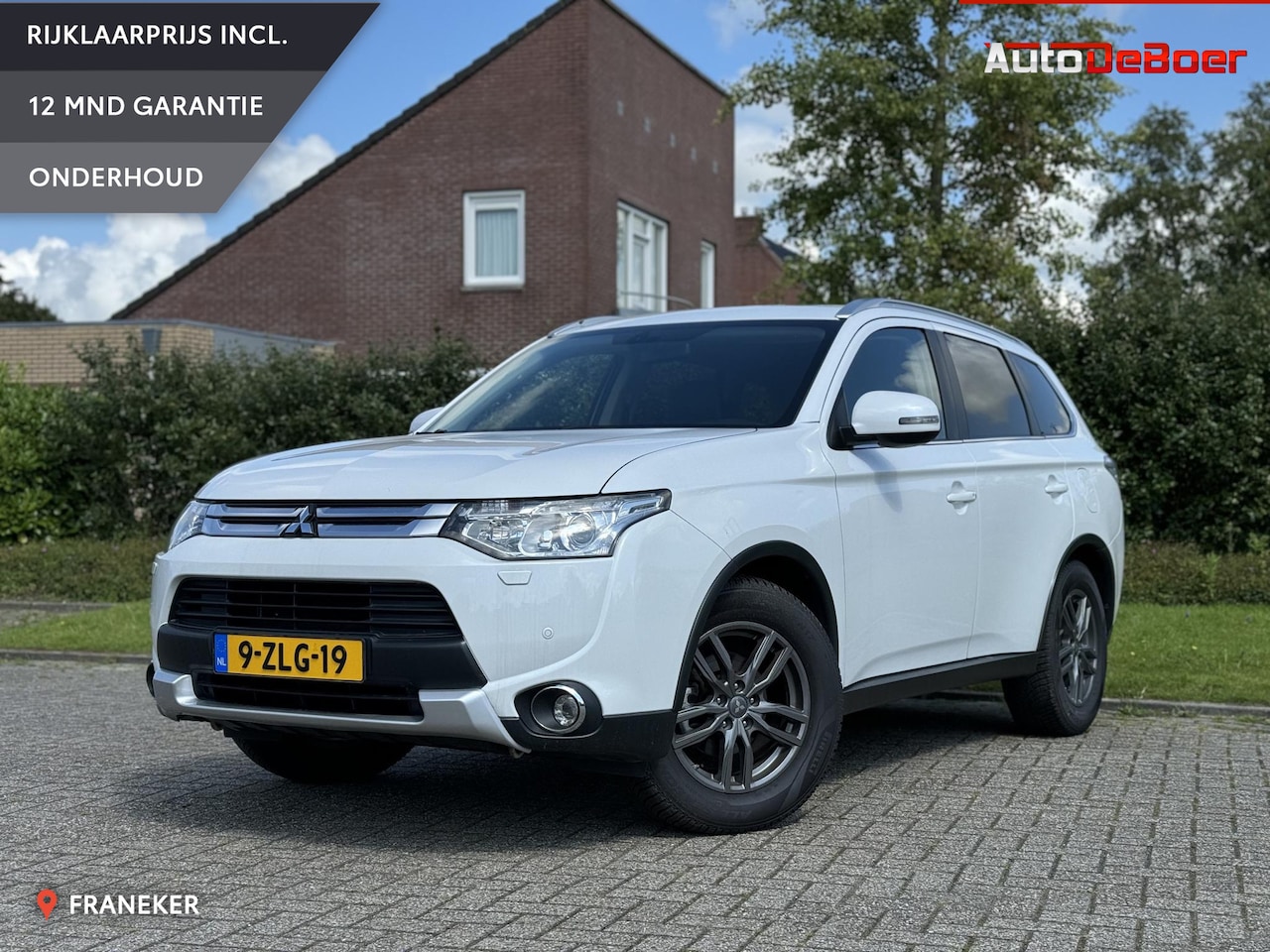 Mitsubishi Outlander - 2.0 Instyle 4WD 7-Persoons | Elektrische achterklep | Parkeersensoren V+A | Schuifdak - AutoWereld.nl