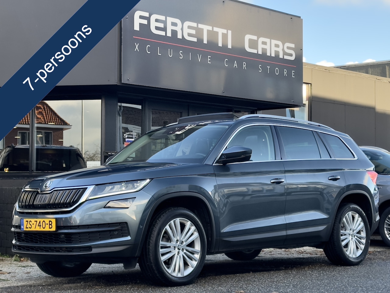 Skoda Kodiaq - 1.5 TSI AUT7 7PRS. PANODAK LEDER NAVI CAMERA CARPLAY DIGI-DASH LED LMV PDC - AutoWereld.nl