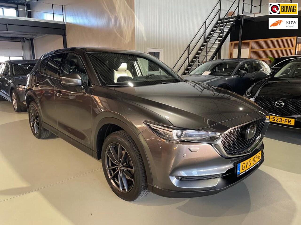 Mazda CX-5 - 2.5 SkyActiv-G 194 Signature Luxery schuifdak nappa leder carplay - AutoWereld.nl