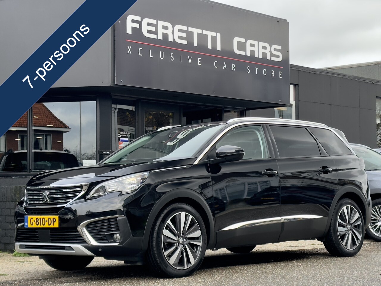 Peugeot 5008 - 1.6 AUT8 PREMIUM 181PK 7PERS LEDER NAVI CAMERA360 DIGI-DASH APPLE-CARPLAY LED 19 INCH-LMV - AutoWereld.nl