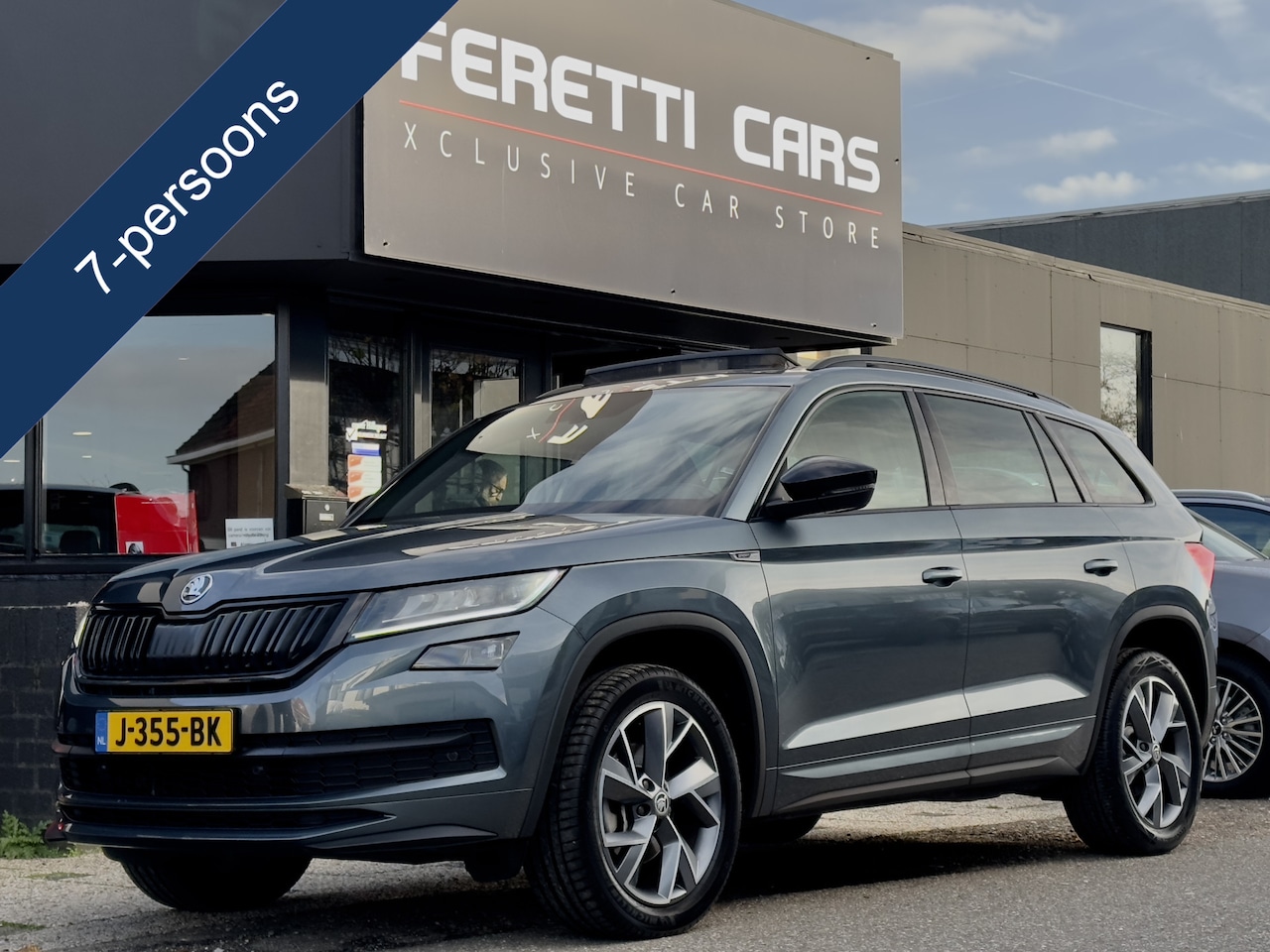 Skoda Kodiaq - 1.5 TSI AUT7 SPORTLINE 7PERS PANODAK LEDER NAVI CAMERA CARPLAY DIGI-DASH LED LMV PDC - AutoWereld.nl