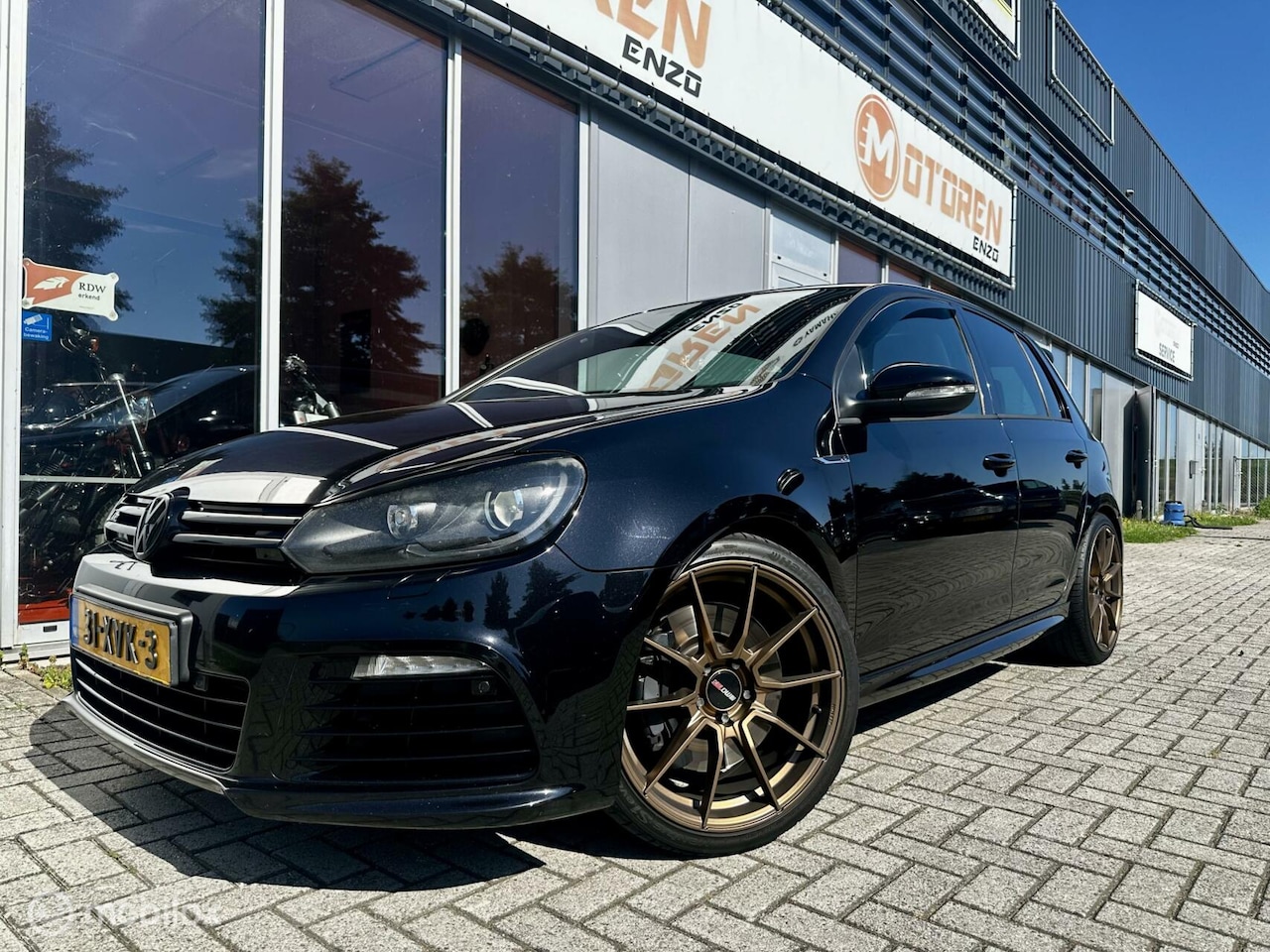 Volkswagen Golf - 6 2.0 R 4-Motion DSG Full opt Leder MILLTEK - AutoWereld.nl