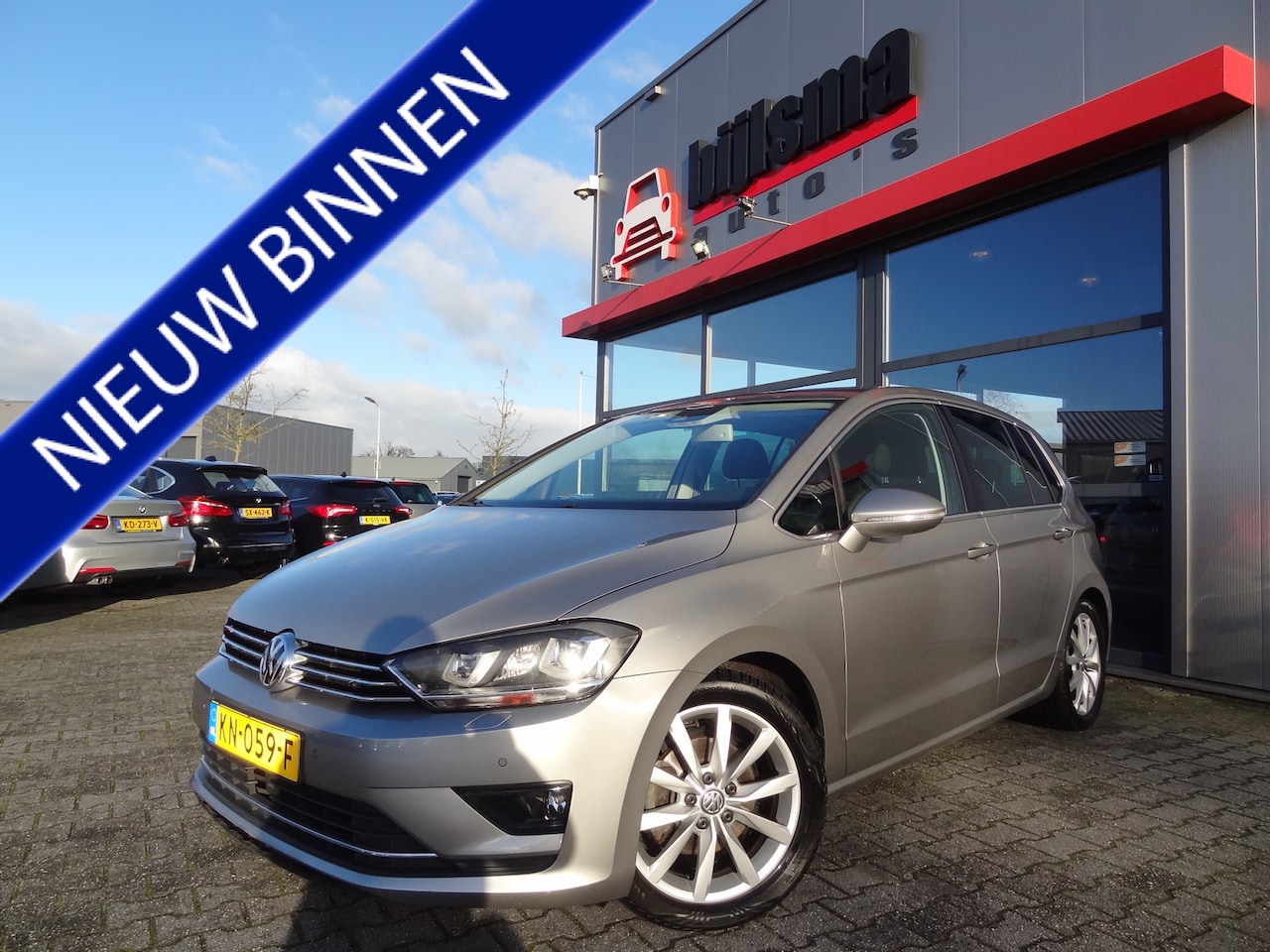 Volkswagen Golf Sportsvan - 1.4 TSI Highline | PANORAMADAK | CRUISE | LMV | TREKHAAK | ECC | - AutoWereld.nl