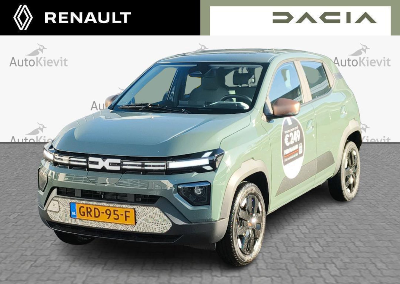 Dacia Spring - Extreme 65 26.8 kWh - Demo / DC lader - AutoWereld.nl