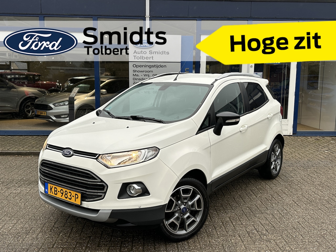 Ford EcoSport - 125PK EcoBoost Titanium Dealeronderhouden | Winterpack | Clima | Sony | Keyless | Half led - AutoWereld.nl