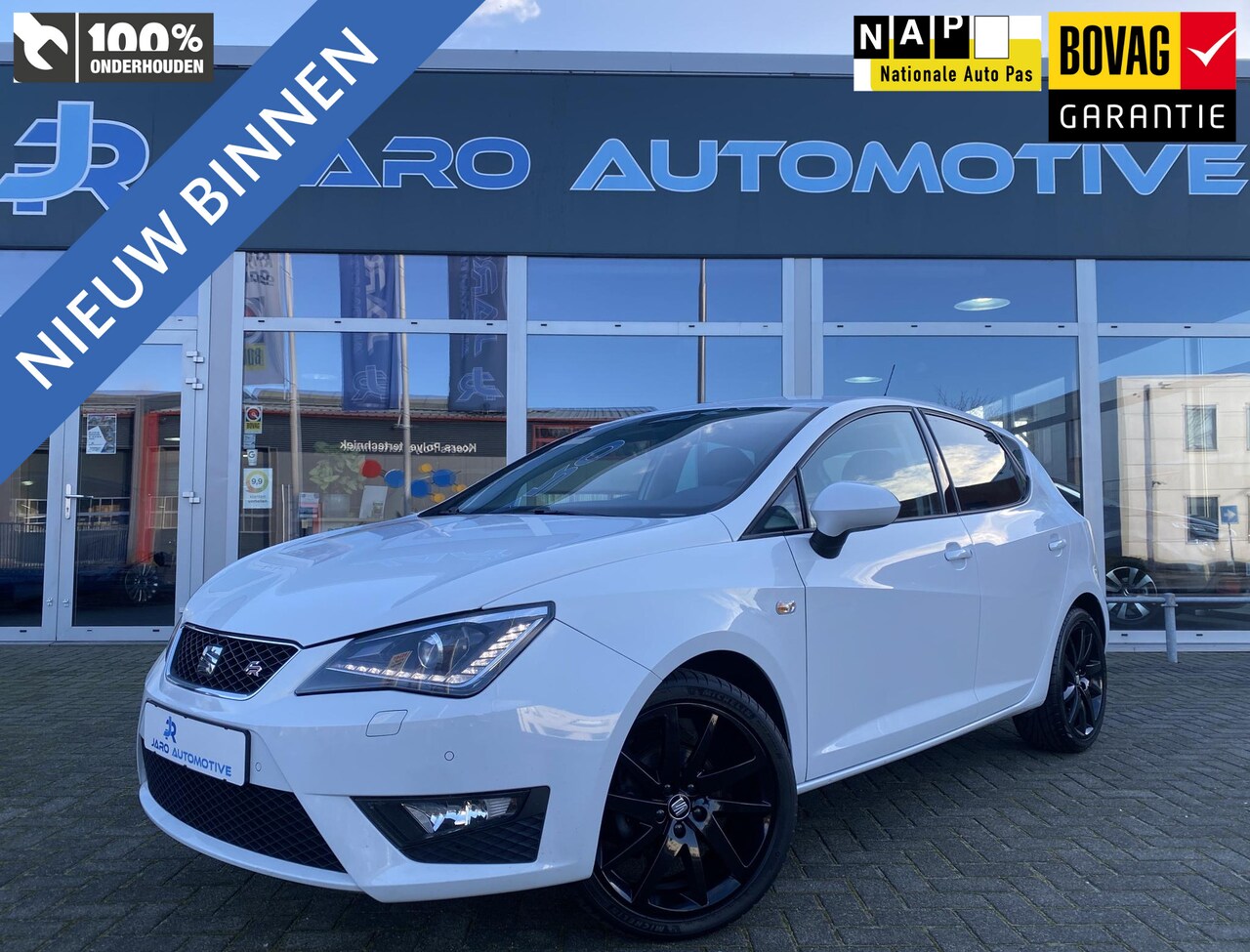 Seat Ibiza - 1.0 EcoTSI FR Connect | 120 PK | PDC | Winterpakket | DAB | Apple Carplay | Android Auto | - AutoWereld.nl