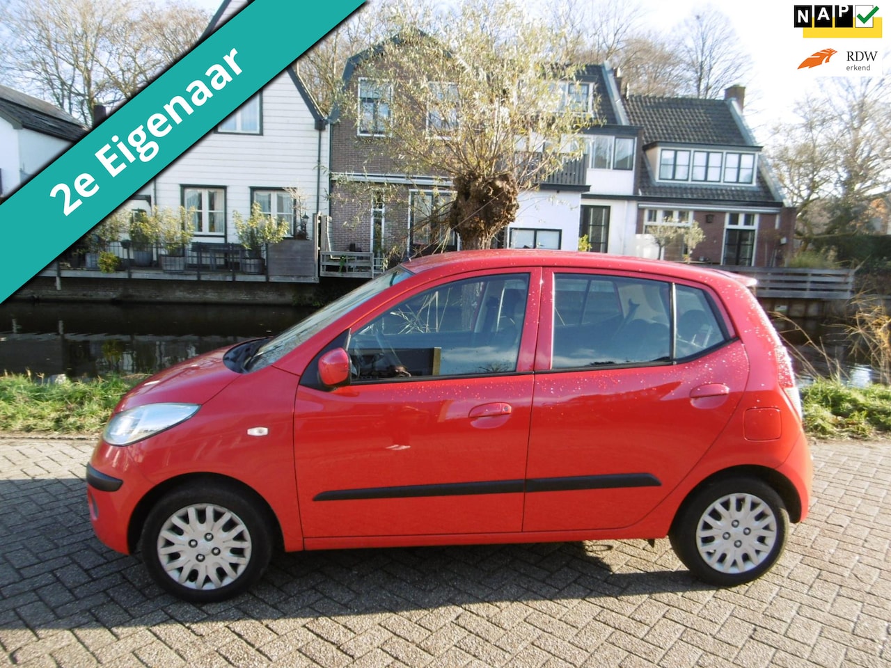 Hyundai i10 - 1.1 Dynamic Airco 4-cilinder 123.000km NAP Hoge instap Zuinig - AutoWereld.nl