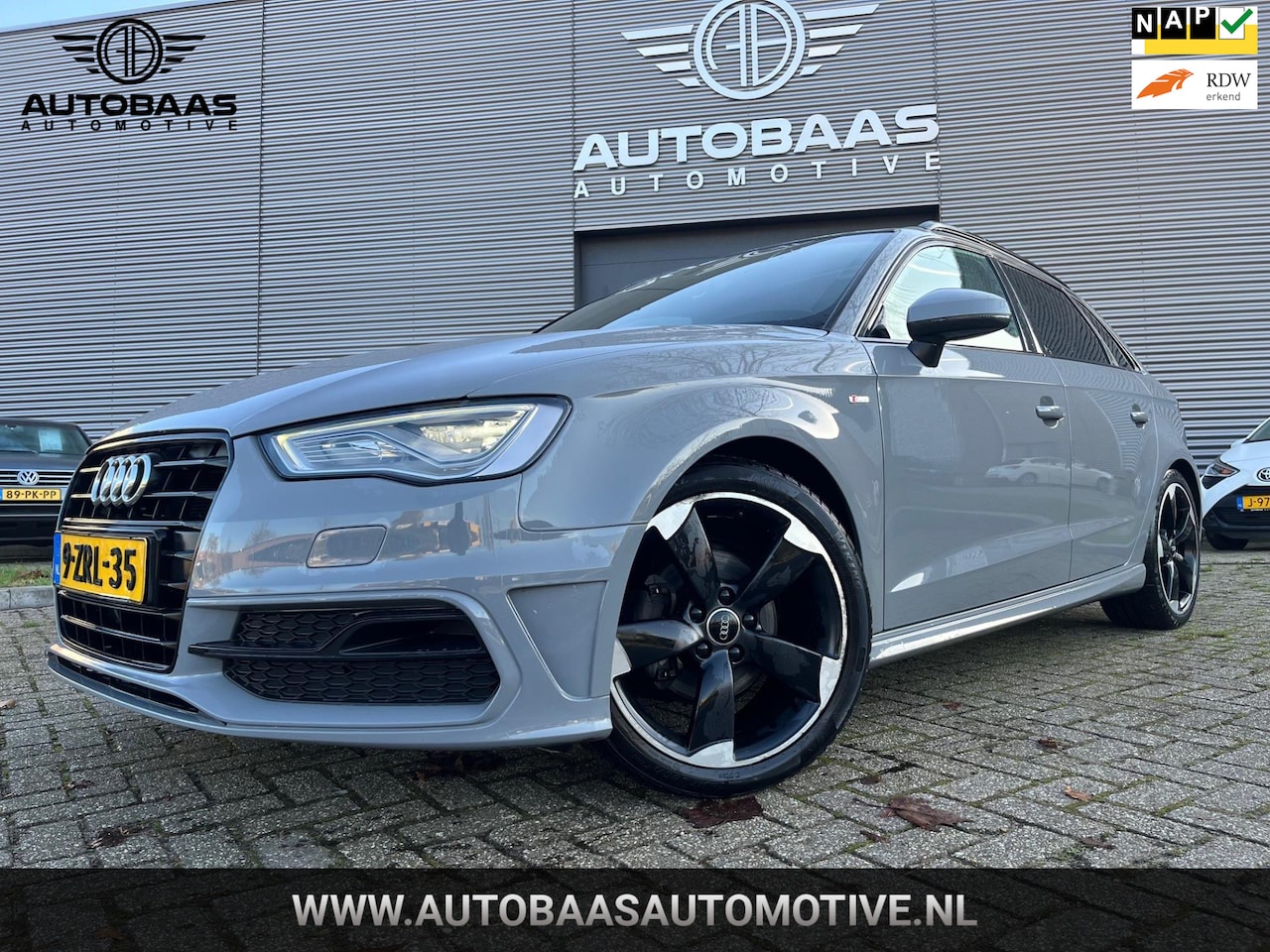 Audi A3 Sportback - 1.4 TFSI Automaat 3 X S-LINE **66.350KM NAP** PANORAMADAK+BANG & OLUFSEN+18INCH+1/2LEDER+C - AutoWereld.nl