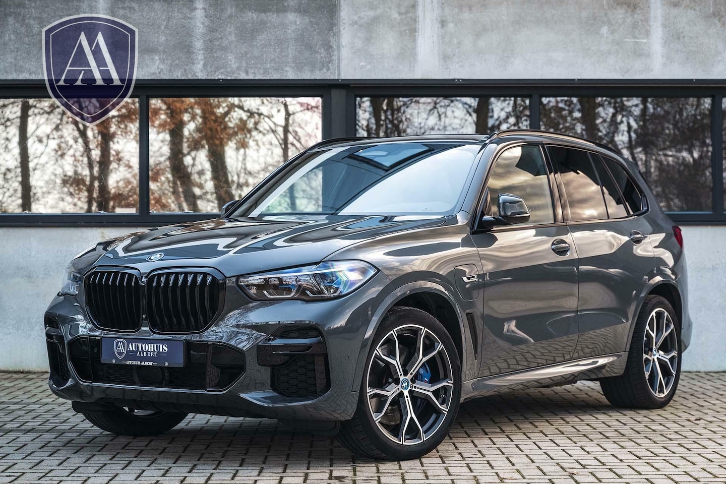 BMW X5 - xDrive45e M-Sport Dravitgrau M Perf. Seats Trekhaak - AutoWereld.nl