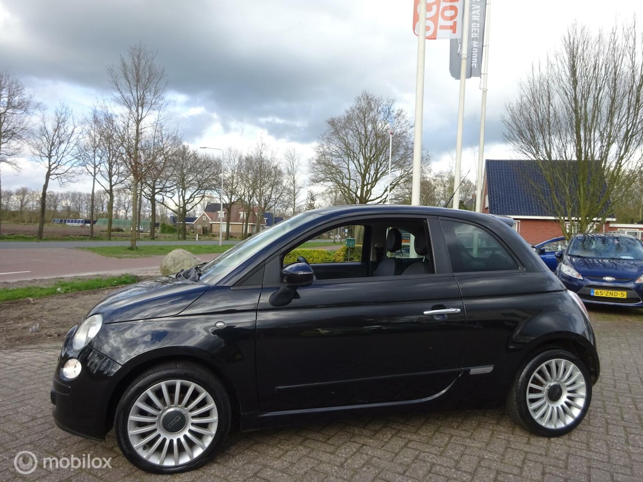 Fiat 500 - 1.2 Sport '08 Airco|Cruise|half leder| - AutoWereld.nl