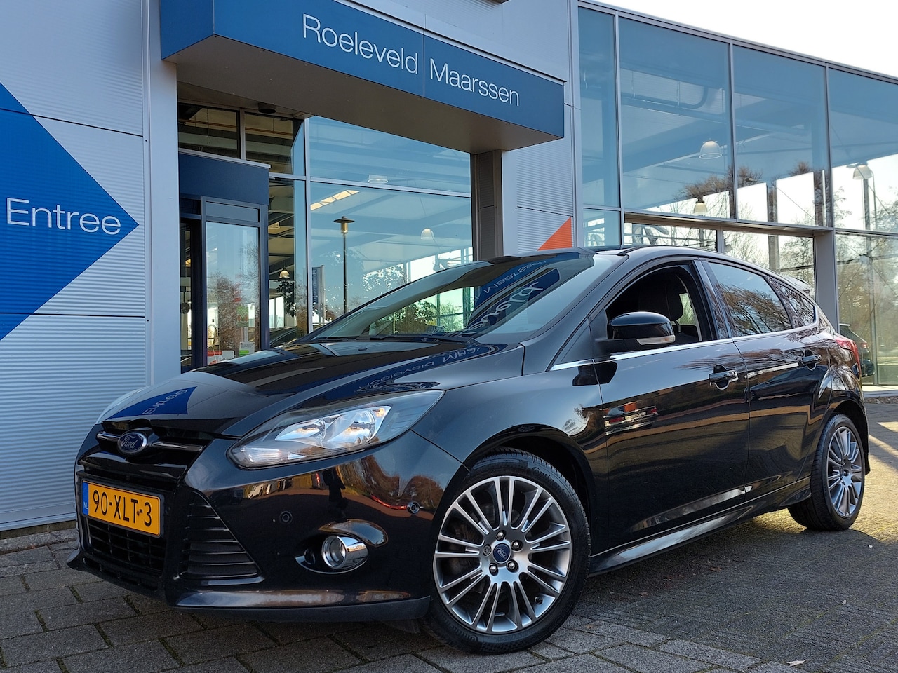 Ford Focus - 1.0 EcoBoost 101pk Lease Titanium ST-Line 5-Deurs | Origineel NL | Navi | Clima | Cruise | - AutoWereld.nl