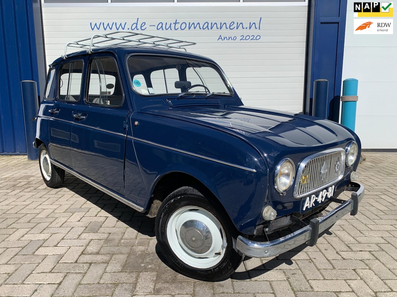 Renault 4 - R4 1965 / 747cc / RESTORED in 2012 / INRUIL MOGELIJK - AutoWereld.nl