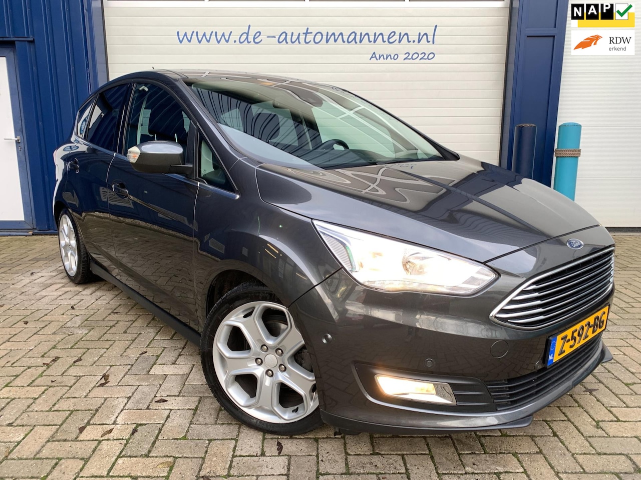 Ford C-Max - 1.0 Titanium 125pk / LEER / NAVI / APPLE CARPLAY / PDC / CAMERA - AutoWereld.nl