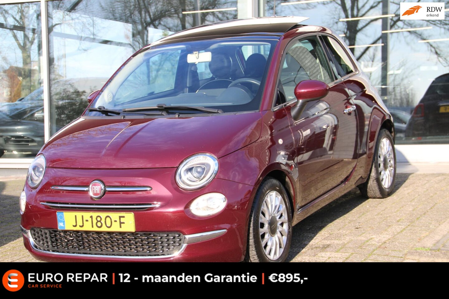 Fiat 500 - 0.9 TwinAir Turbo Lounge 0.9 TwinAir Turbo Lounge - AutoWereld.nl