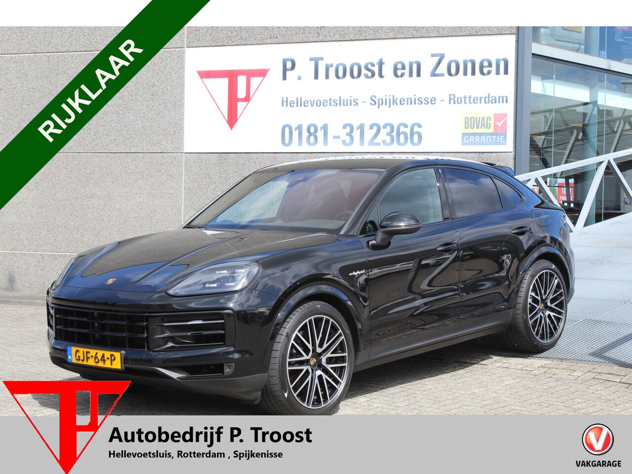 Porsche Cayenne Coupé - 3.0 E-Hybrid 470 pk / Facelift / Nieuw model / Btw auto / Panoramadak / Sport chrono / 22" - AutoWereld.nl