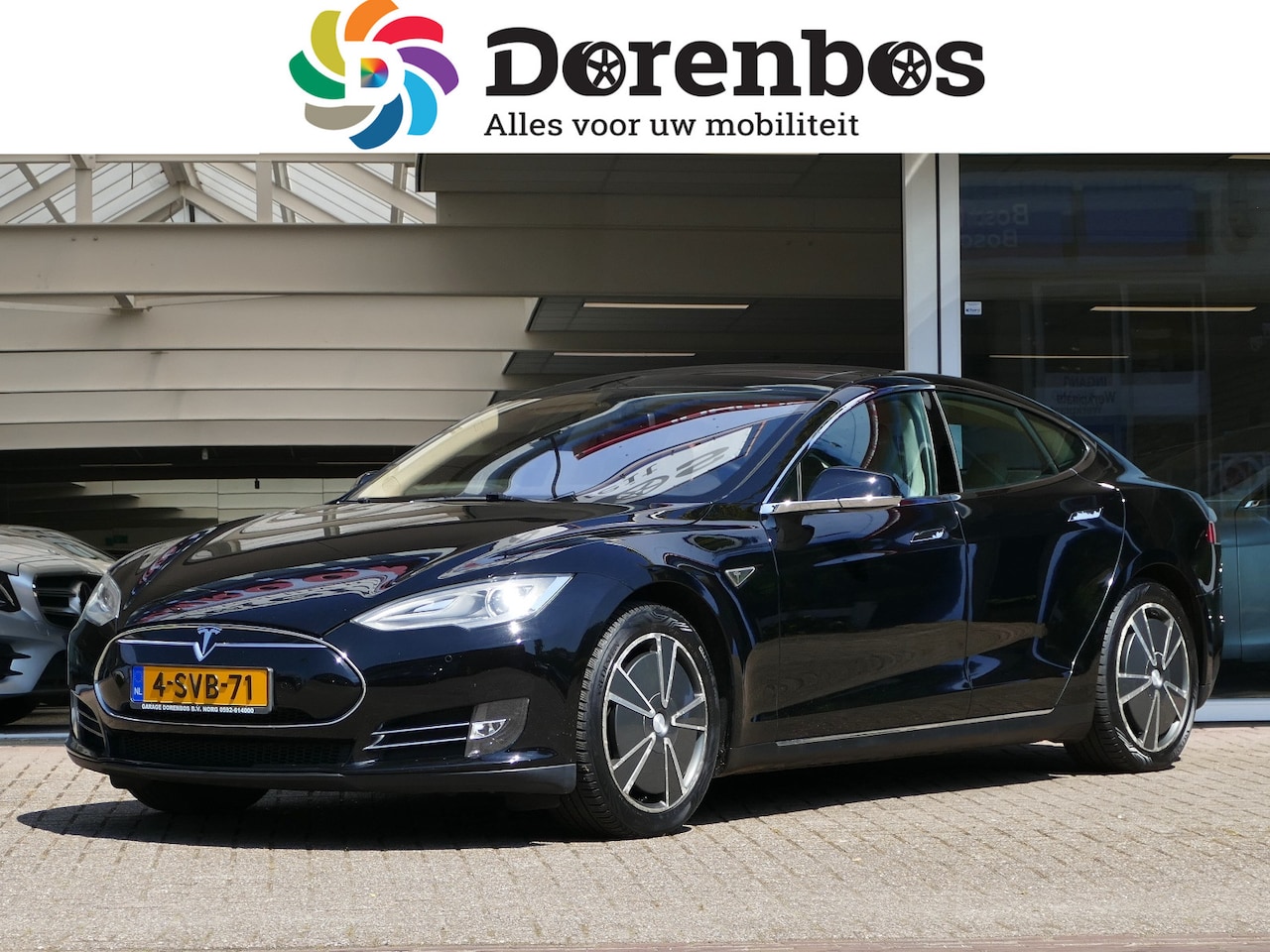 Tesla Model S - 85 GRATIS LADEN | panoramadak | leer - AutoWereld.nl