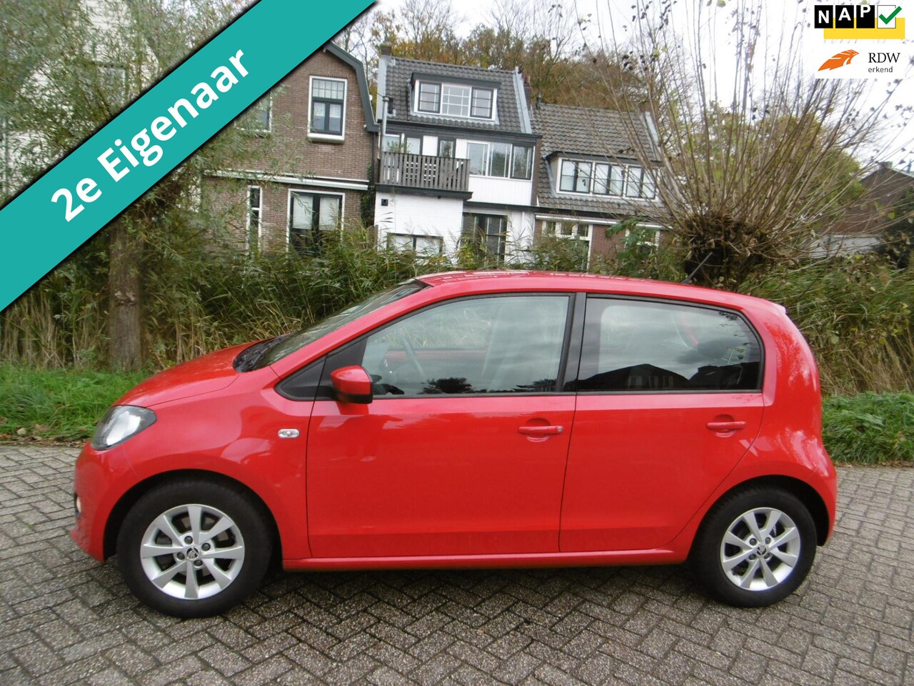 Skoda Citigo - 1.0i 5-deurs 112.000km Airco Cruise Navi 2e eig. Zuinig A-Label - AutoWereld.nl