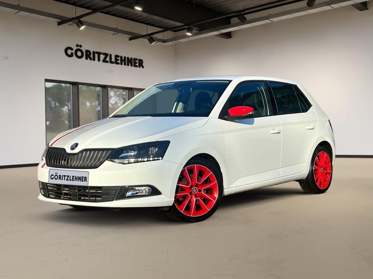 Skoda Fabia - 1.0 TSI Style | Red & Grey Edition| Unieke auto | Navigatie | Trekhaak afneembaar | - AutoWereld.nl