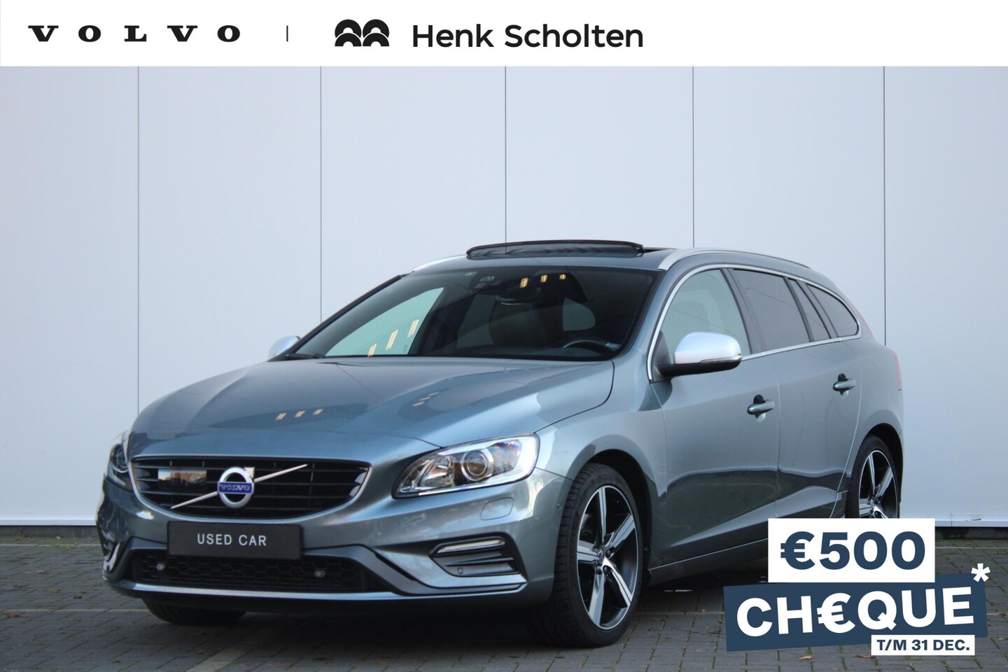 Volvo V60 - T4 190PK AUT6 Business Sport, Adaptive Cruise Control, Lederen Bekleding & Stoelverwarming - AutoWereld.nl