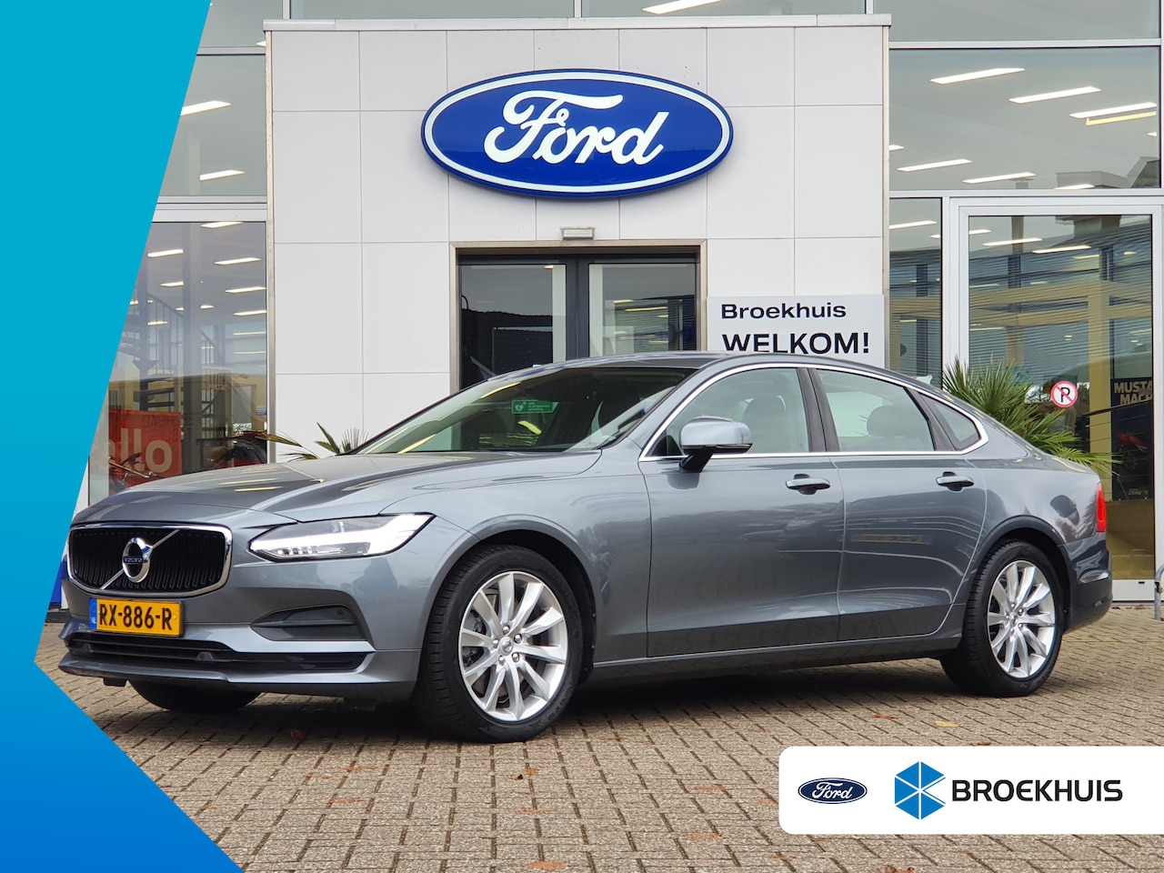 Volvo S90 - 2.0 T4 Momentum+ | Lederen Bekleding | Stoelverwarming | Adap. Cruise - AutoWereld.nl