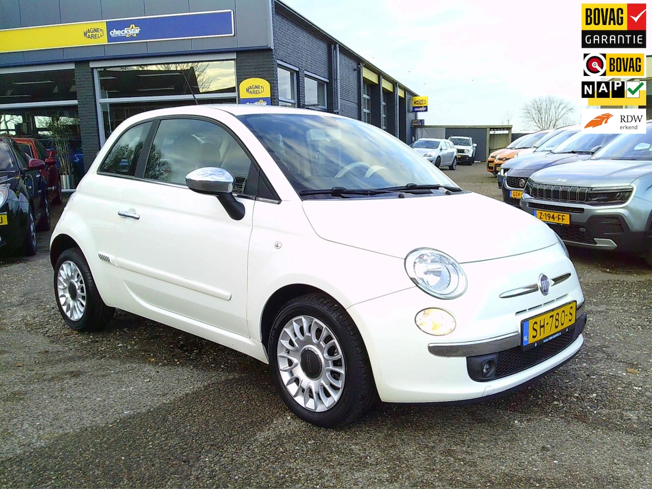 Fiat 500 - 1.2 Pop Airco / Rijklaarprijs - AutoWereld.nl