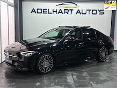 Mercedes-Benz C-klasse - 300 d AMG Line Automaat / Panorama dak / Lederen interieur / Cruise control / full option