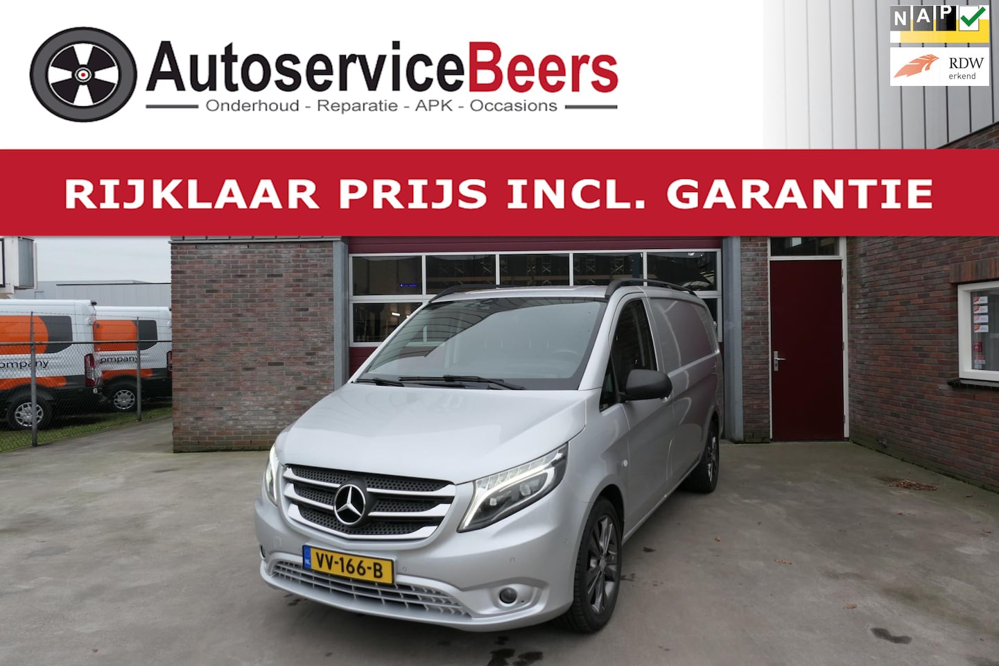 Mercedes-Benz Vito - 119 CDI BlueTEC Lang 119 CDI BlueTEC Lang, 190PK!!, Zeer Netjes, Automaat , Camera, Stoelverw. Navi, Rijklaarpr - AutoWereld.nl