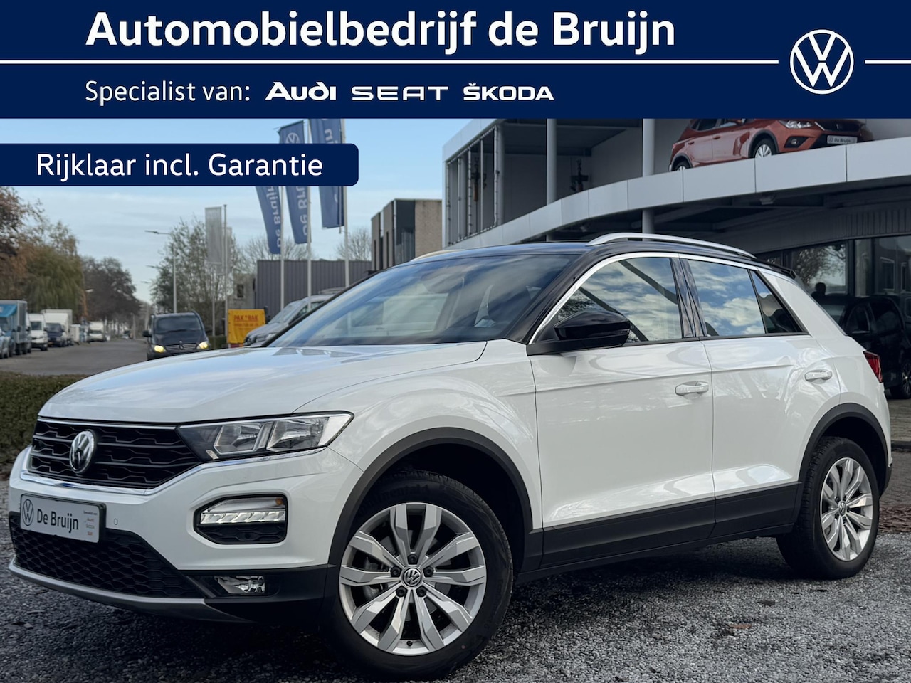 Volkswagen T-Roc - 1.5 TSI 150pk DSG Style (Trekhaak,Navi,Clima,Pdc,Dab) - AutoWereld.nl