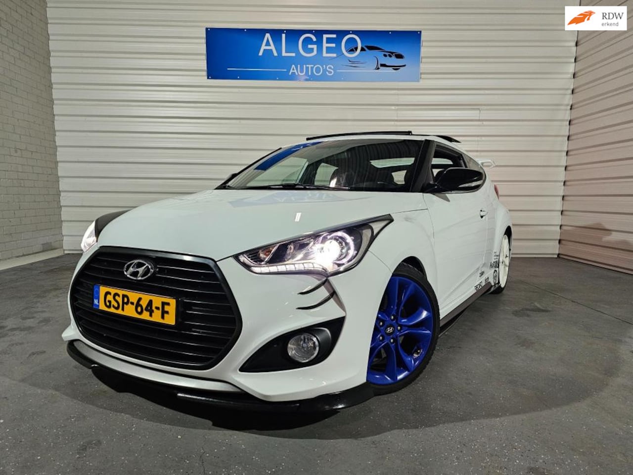 Hyundai Veloster - 1.6 T-GDI i-Catcher Premium - AutoWereld.nl