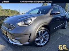 Kia Niro - 1.6 GDi Hybrid DynamicLine Travel Connect | Lederen Bekleding | Dealer Onderhouden | 18-in