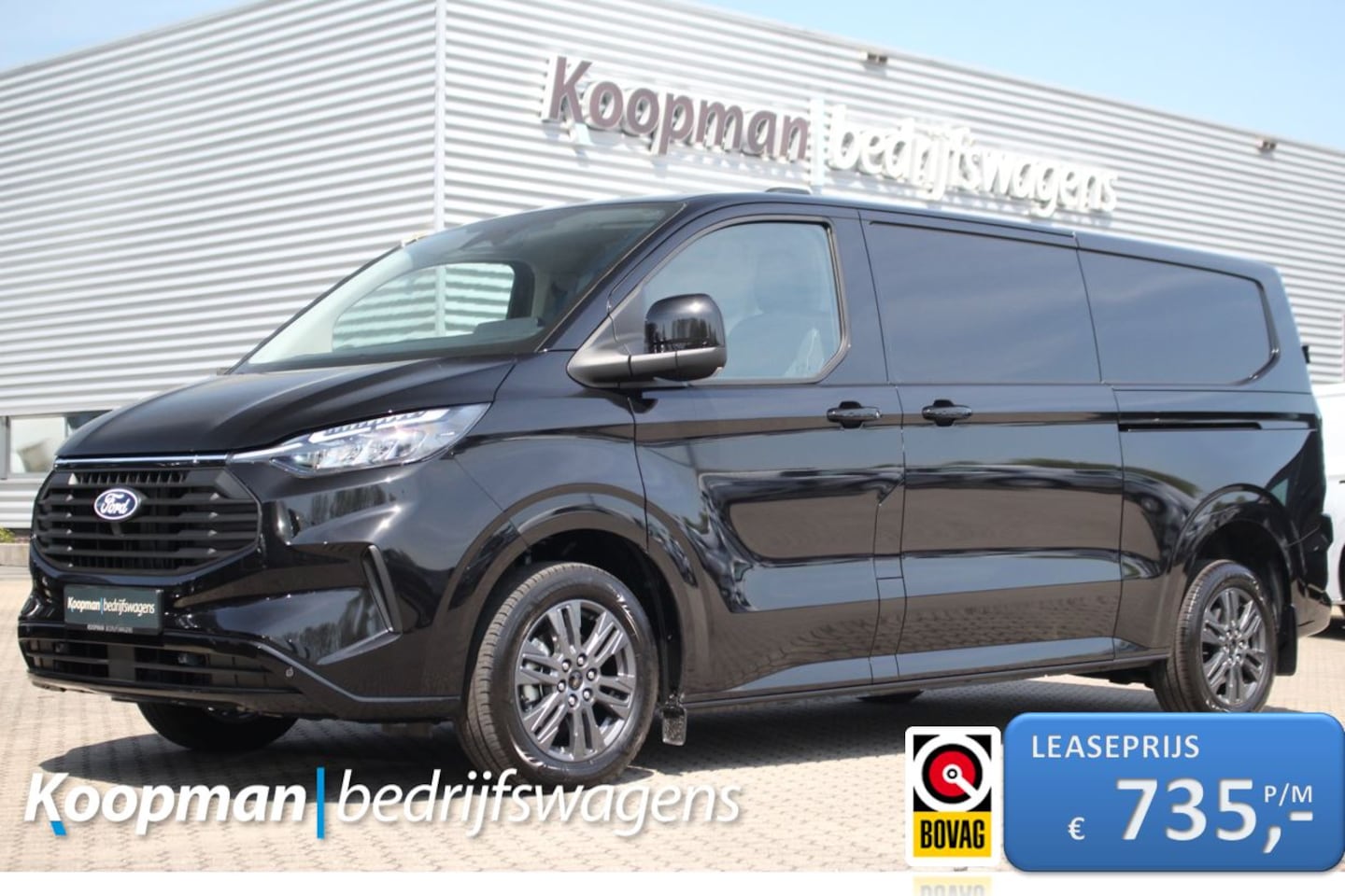 Ford Transit Custom - 300 2.0TDCI 136pk L2H1 Limited | Automaat | L+R Zijdeur | Adaptive cruise | LED | BLIS | S - AutoWereld.nl