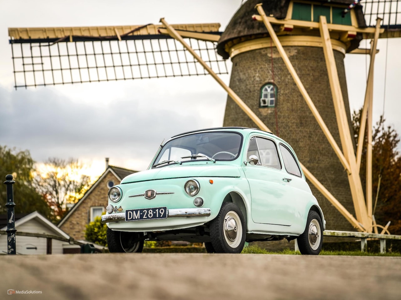 Fiat 500 - Gerestaureerd! Unieke kleurcombi! - AutoWereld.nl