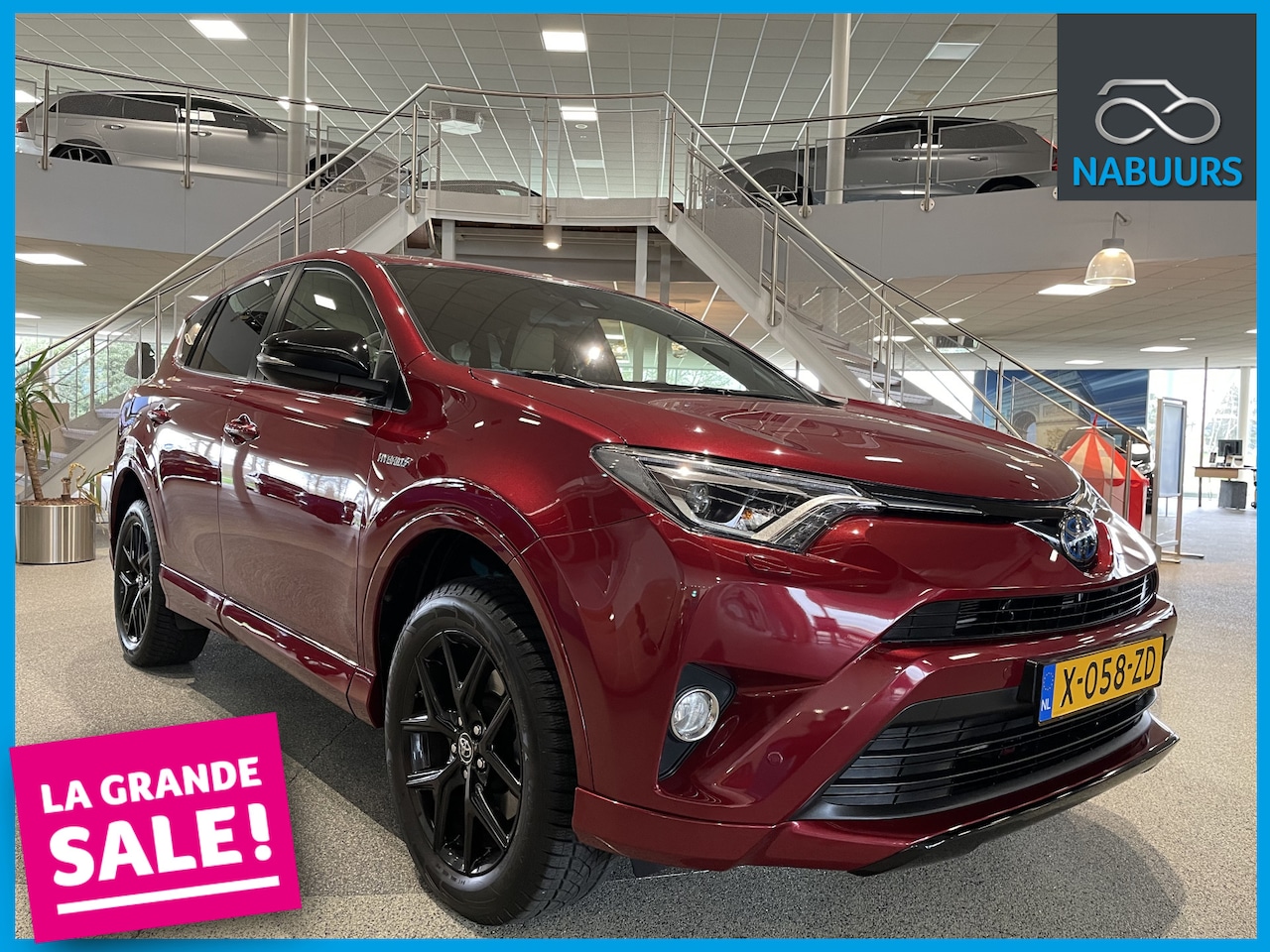 Toyota RAV4 - 2.5 Hybrid AWD Style Selection, Leder, Camera, Navi - AutoWereld.nl