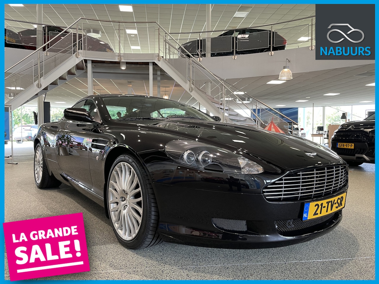 Aston Martin DB9 - 5.9 V12 Touchtronic 5.9 V12 Touchtronic, NL Auto, Nero Daytona - AutoWereld.nl