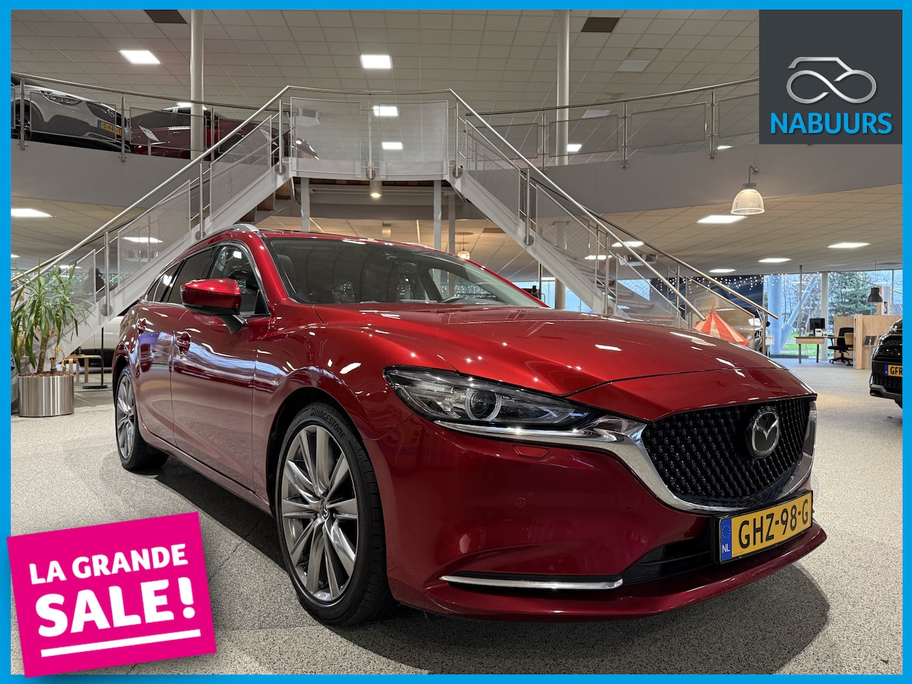 Mazda 6 Sportbreak - 2.0 165pk Signature, Trekhaak, Vol opties! - AutoWereld.nl