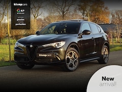 Alfa Romeo Stelvio - 2.0 T AWD 280PK | Schuifdak | TI-diffuser | Carplay | ALL-BLACK