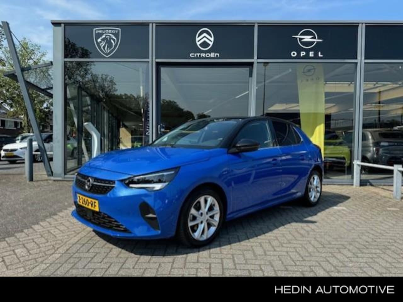 Opel Corsa - 1.2 100PK Elegance Aut. | Navi via App | AUTOMAAT | Airco | Cruise control | Carplay | Blu - AutoWereld.nl