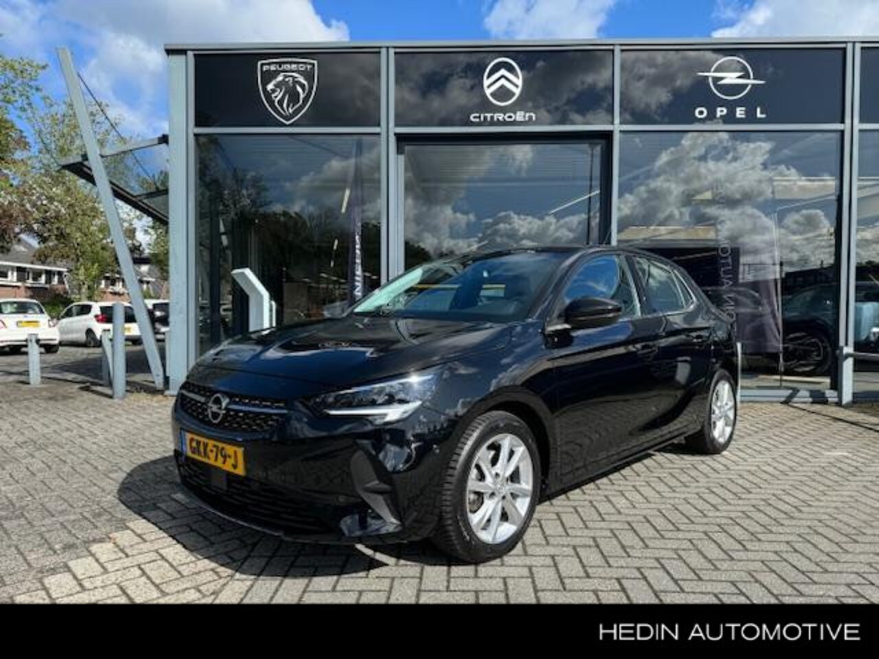 Opel Corsa - 1.2 100pk Elegance Aut. | NAVI VIA APP | AIRCO | CARPLAY | STOELVERW. | DODEHOEKSENSOR | L - AutoWereld.nl