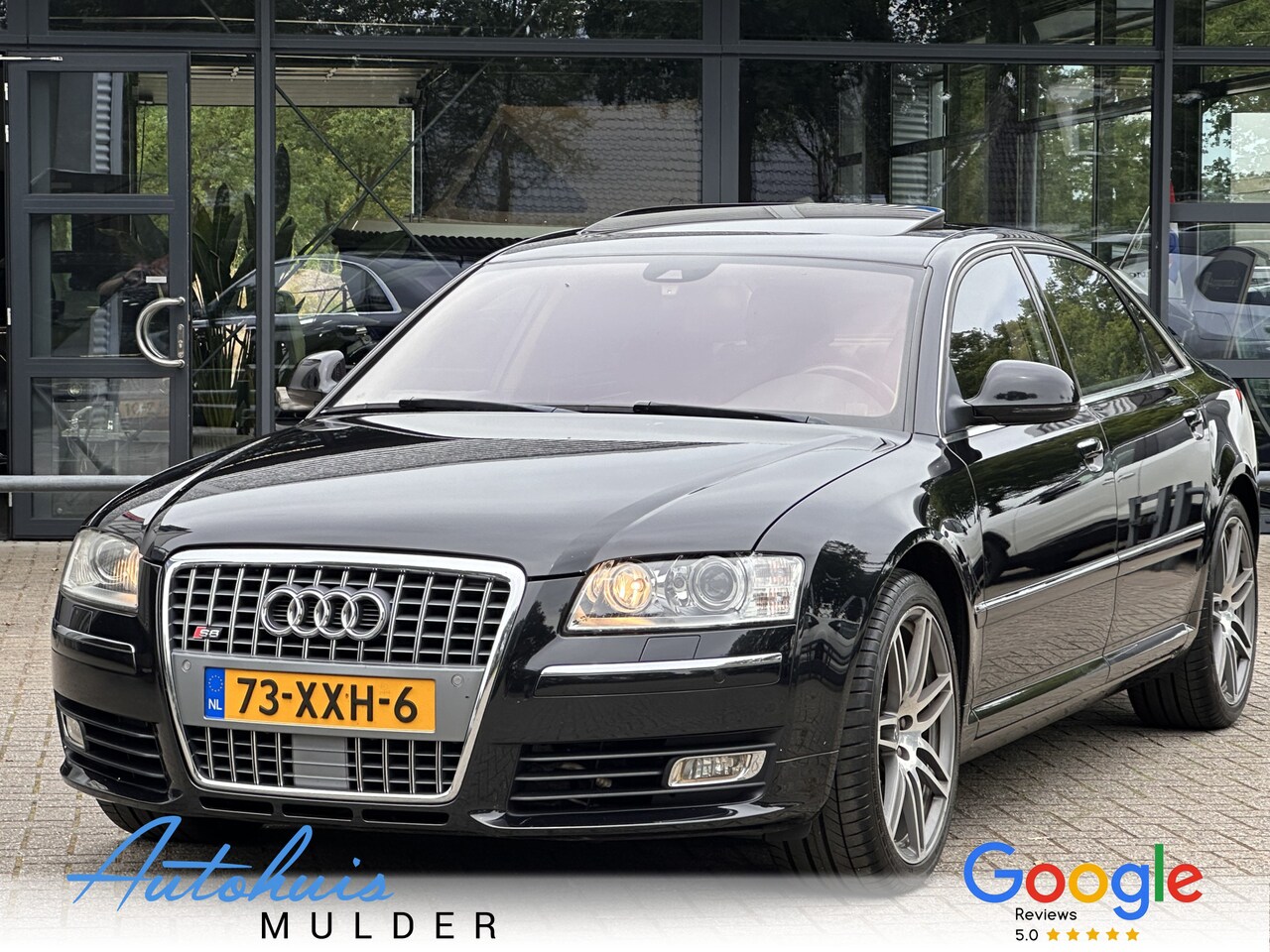 Audi A8 - 4.2 FSI Quattro Lang Pro Line Xenon/Leder/Open dakje/Stoel verwarming en koeling B&O - AutoWereld.nl